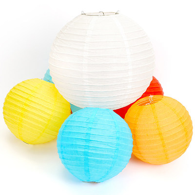 中秋節紙燈籠商場幼兒園節日裝飾 好評好店