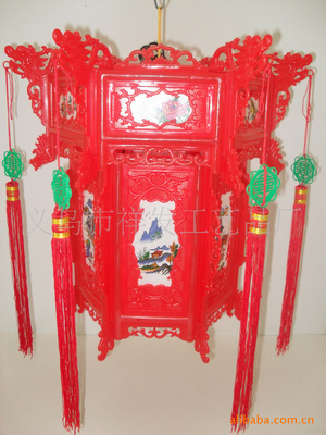 【小件批發》傳統經典款走馬燈 宮燈】價格,廠家,圖片,燈籠,義烏市祥發工藝品廠-