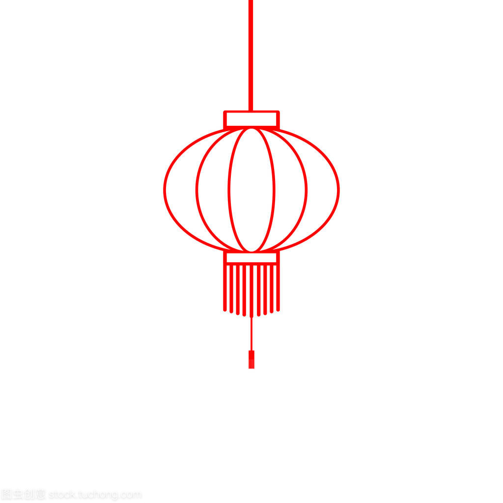 中國燈籠矢量圖