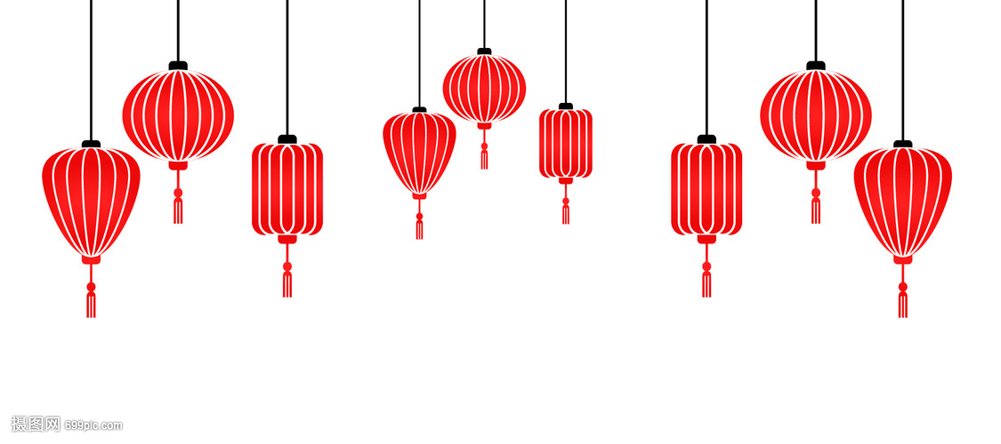 節日燈籠素材