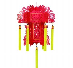 紅紅的宮燈 傳統(tǒng)文化與現(xiàn)代生活的交融